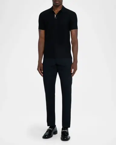 Burberry Men's Eddie EKD Polo Shirt | Thumbnail 2