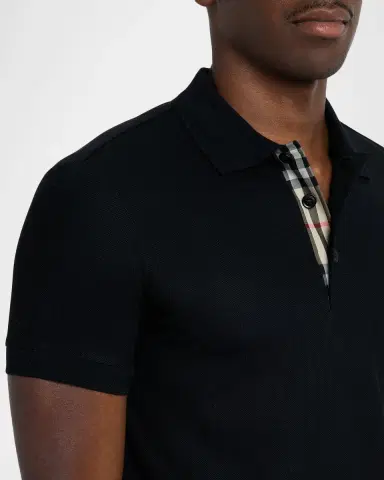 Burberry Men's Eddie EKD Polo Shirt | Thumbnail 5
