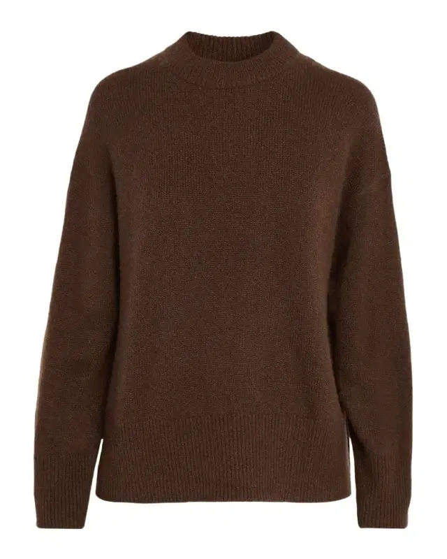 Rails Miranda Cashmere-Silk Crewneck Sweater