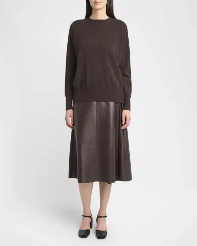 The Row Leilani Cashmere Crewneck Sweater | Thumbnail 2