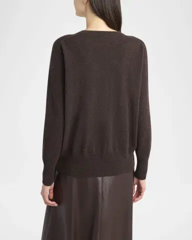 The Row Leilani Cashmere Crewneck Sweater | Thumbnail 3