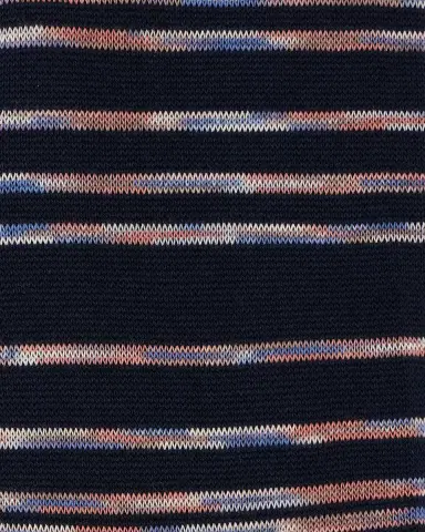 Paul Smith Men's Kew Multicolor Pinstripe Crew Socks | Thumbnail 3