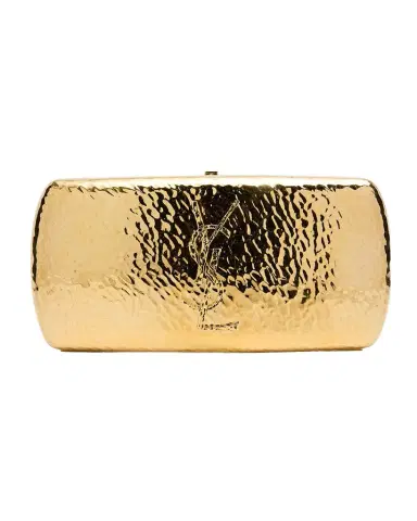 Saint Laurent Cassandre Martele YSL Clutch Bag in Hammered Metal | Thumbnail 1 Saint Laurent Cassandre Martele YSL Clutch Bag in Hammered Metal | Thumbnail 1