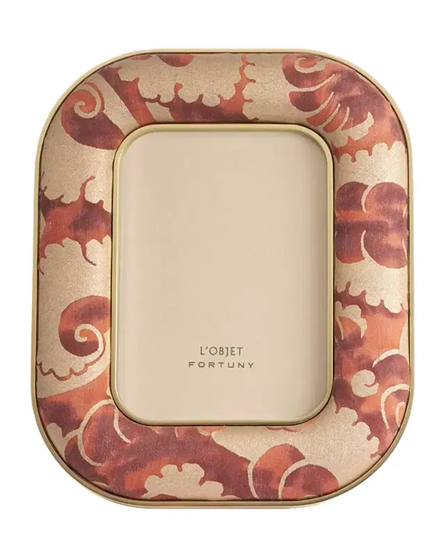 L 'Objet Fortuny Rue Jacob Frame, 4" x 6"