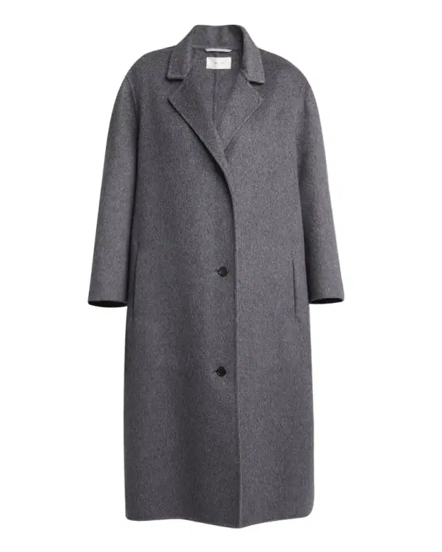 Gustaf Cashmere-Silk Single-Breasted Coat