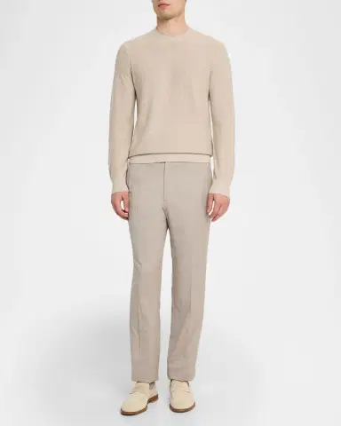 Vince Men's Geometric Jacquard Sweater | Thumbnail 2 Vince Men's Geometric Jacquard Sweater | Thumbnail 2