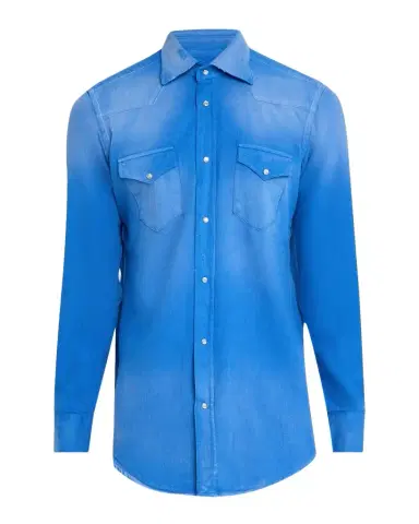Sartorio Men's Cotton Snap-Front Western Shirt | Thumbnail 1 Sartorio Men's Cotton Snap-Front Western Shirt | Thumbnail 1