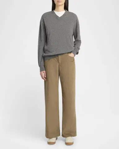 The Row Eglitta Corduroy Wide-Leg Pants | Thumbnail 2 The Row Eglitta Corduroy Wide-Leg Pants | Thumbnail 2
