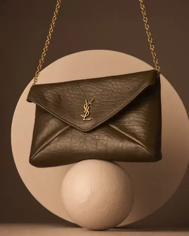 Saint Laurent Cassandre Small Grain Leather Pouch Shoulder Bag | Thumbnail 5 Saint Laurent Cassandre Small Grain Leather Pouch Shoulder Bag | Thumbnail 5