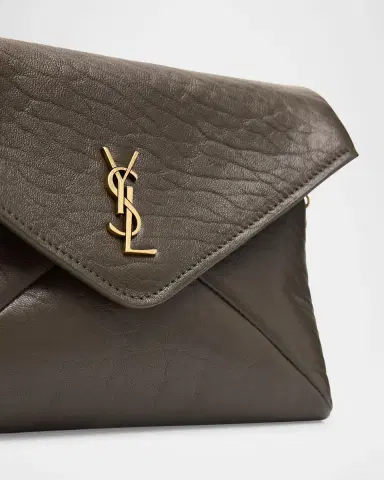 Saint Laurent Cassandre Small Grain Leather Pouch Shoulder Bag | Thumbnail 7 Saint Laurent Cassandre Small Grain Leather Pouch Shoulder Bag | Thumbnail 7