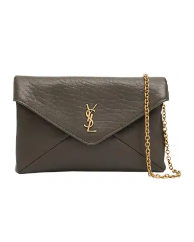 Saint Laurent Cassandre Small Grain Leather Pouch Shoulder Bag | Thumbnail 1 Saint Laurent Cassandre Small Grain Leather Pouch Shoulder Bag | Thumbnail 1