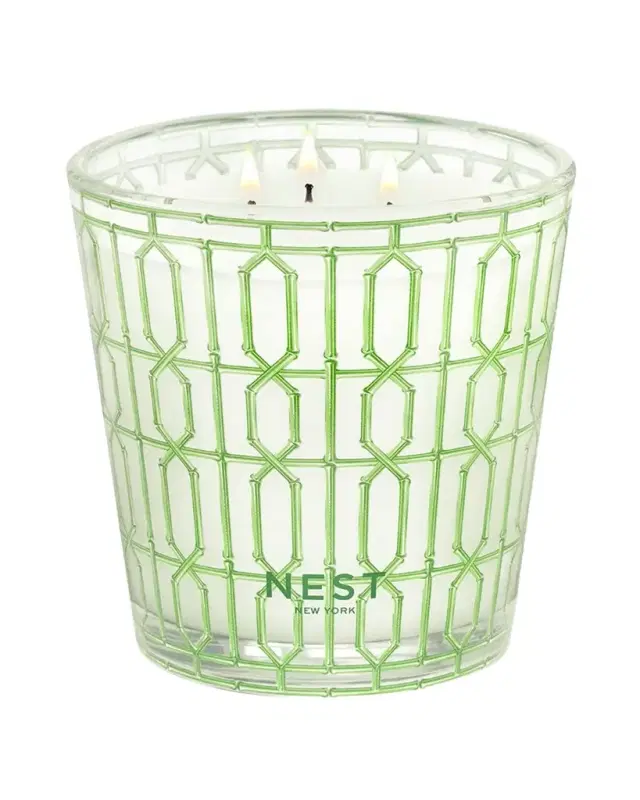 NEST New York Bamboo Specialty 3 Wick candle, 21.2 oz.