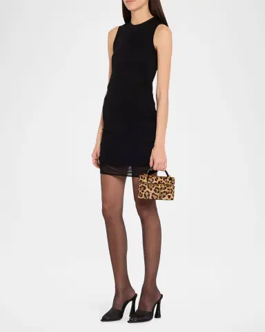 Saint Laurent Gaby YSL Vanity Bag in Leopard-Print Calf Hair | Thumbnail 5 Saint Laurent Gaby YSL Vanity Bag in Leopard-Print Calf Hair | Thumbnail 5