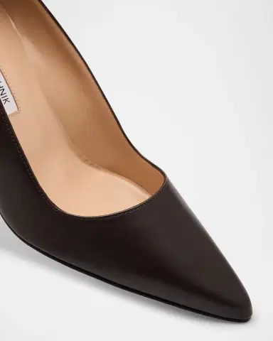 Manolo Blahnik BB 70mm Lambskin Stiletto Pumps | Thumbnail 5