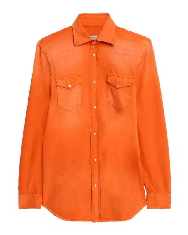 Men 's Cotton Snap-Front Western Shirt