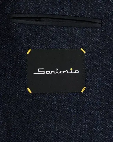Sartorio Men's Single-Breasted Textured Wool Blazer | Thumbnail 6
