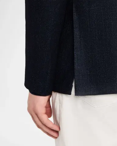 Sartorio Men's Single-Breasted Textured Wool Blazer | Thumbnail 8