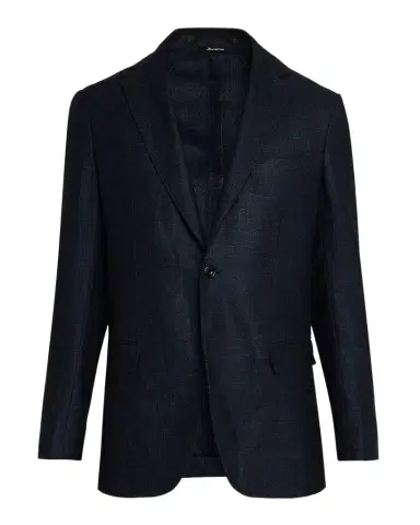 Sartorio Men's Single-Breasted Textured Wool Blazer | Thumbnail 1