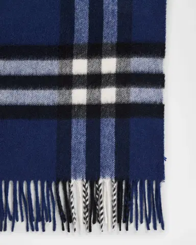 Burberry Men's Cashmere Check Scarf | Thumbnail 4