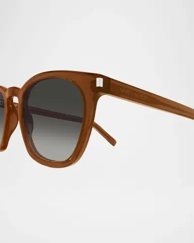Saint Laurent Men's SL 28-051 Square Acetate Sunglasses | Thumbnail 3 Saint Laurent Men's SL 28-051 Square Acetate Sunglasses | Thumbnail 3