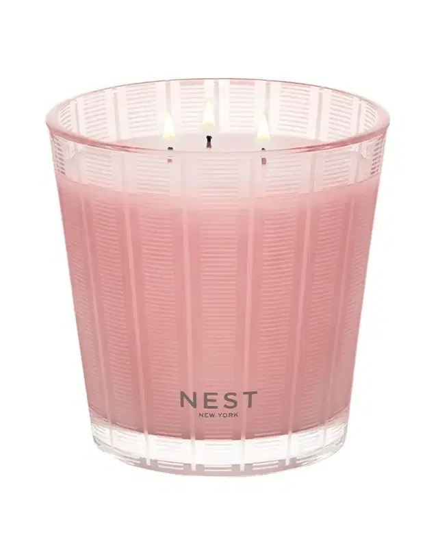 NEST New York Himalayan Salt Rosewater 3 Wick Candle, 21.2 oz.