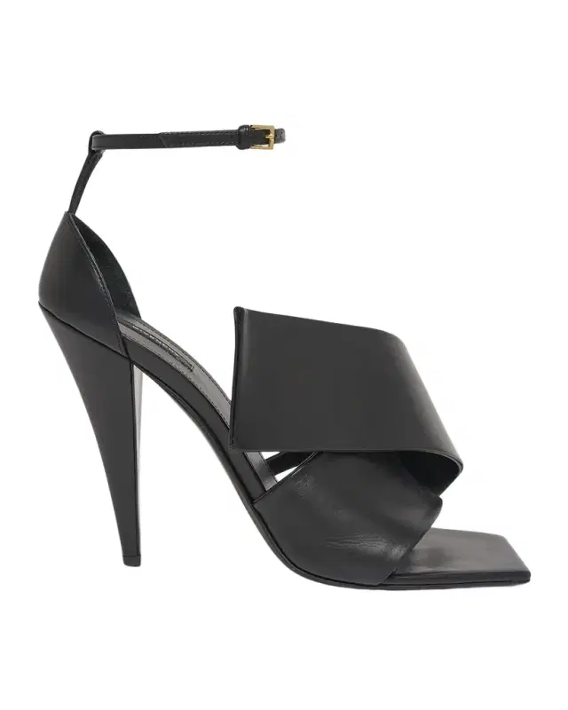 Givenchy Twisted Ribbon Leather Sandals
