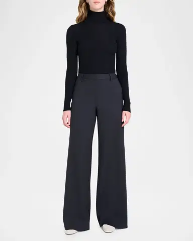 TWP Rib-Knit Wool Turtleneck Sweater | Thumbnail 2 TWP Rib-Knit Wool Turtleneck Sweater | Thumbnail 2