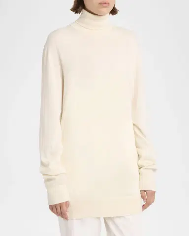 The Row Lizzy Cashmere Turtleneck Sweater | Thumbnail 4 The Row Lizzy Cashmere Turtleneck Sweater | Thumbnail 4