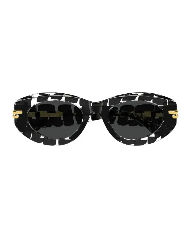 Bottega Veneta 56mm Acetate Oval Sunglasses