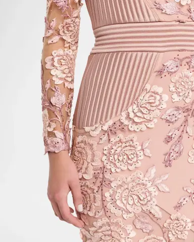 ZHIVAGO The Beginning Floral Lace Gown | Thumbnail 5