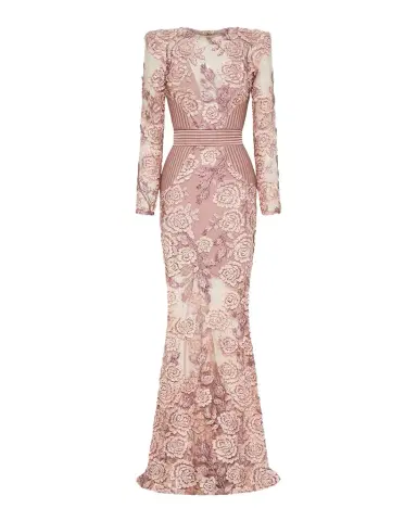 ZHIVAGO The Beginning Floral Lace Gown | Thumbnail 1