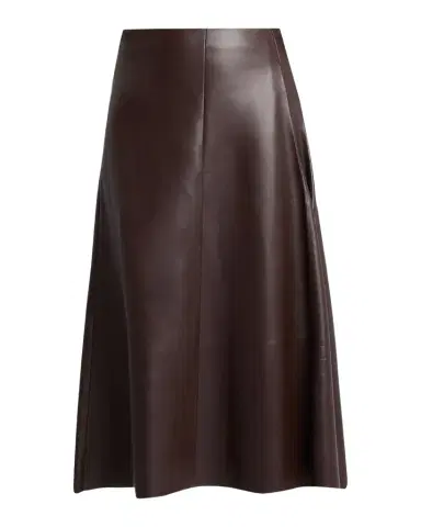 The Row Hedora Leather Midi Skirt | Thumbnail 1