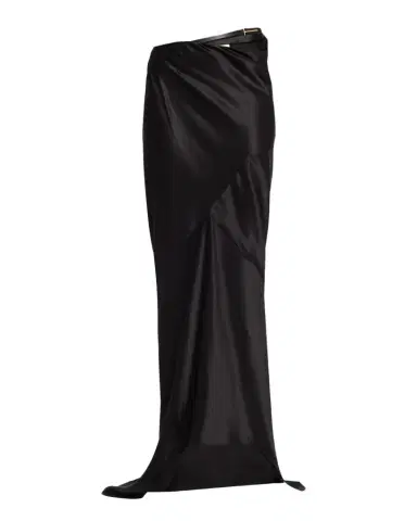 Tom Ford Asymmetric Satin Maxi Skirt With Train | Thumbnail 1 Tom Ford Asymmetric Satin Maxi Skirt With Train | Thumbnail 1