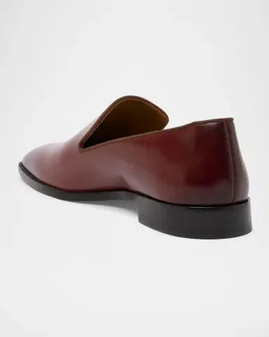 Christian Louboutin Men's Danny Flex Leather Loafers | Thumbnail 2