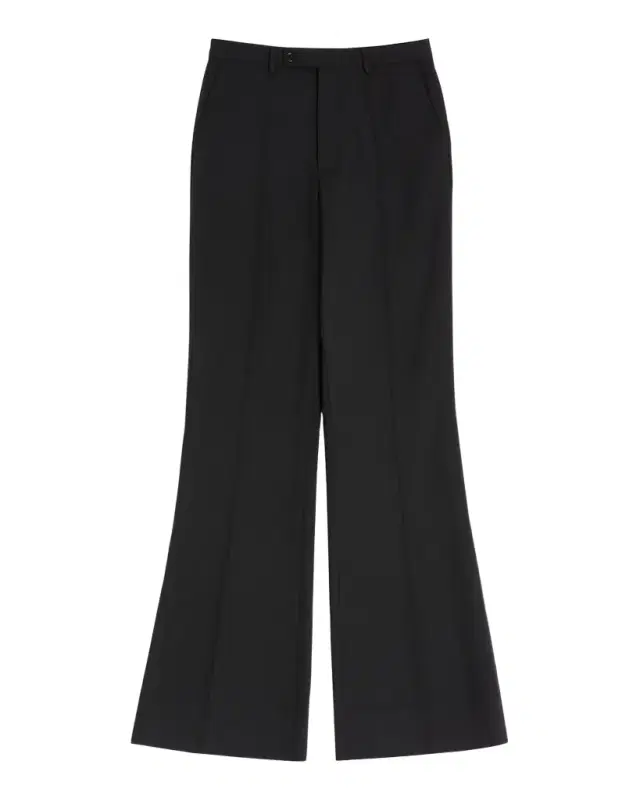 Men 's Wide Leg Flared Flat-Front Pants