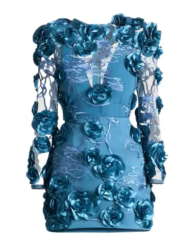 ZHIVAGO Aonia Floral Mesh Lace Mini Dress | Thumbnail 1 ZHIVAGO Aonia Floral Mesh Lace Mini Dress | Thumbnail 1