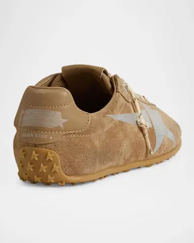 Golden Goose Men's Marathon Suede Low-Top Sneakers | Thumbnail 2 Golden Goose Men's Marathon Suede Low-Top Sneakers | Thumbnail 2