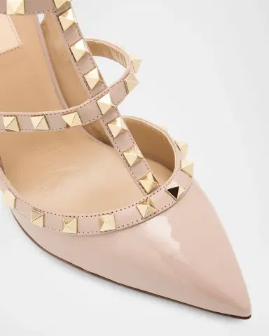 Valentino Garavani Rockstud 100mm Slingback High-Heel Pumps | Thumbnail 5 Valentino Garavani Rockstud 100mm Slingback High-Heel Pumps | Thumbnail 5