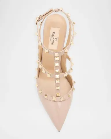 Valentino Garavani Rockstud 100mm Slingback High-Heel Pumps | Thumbnail 6 Valentino Garavani Rockstud 100mm Slingback High-Heel Pumps | Thumbnail 6
