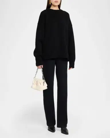 Christian Louboutin Eva Small Pleated Shoulder Bag in Nappa Leather | Thumbnail 7 Christian Louboutin Eva Small Pleated Shoulder Bag in Nappa Leather | Thumbnail 7