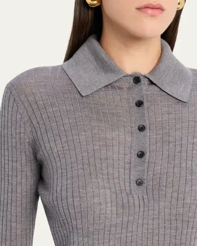 A.L.C. Alex Long-Sleeve Ribbed Wool Top | Thumbnail 5