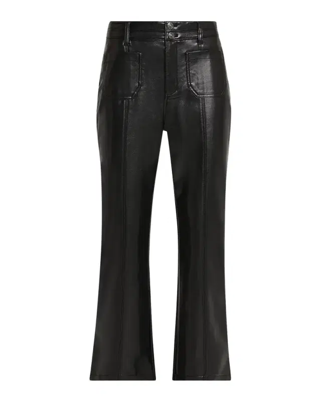 Cinq a Sept Vegan Leather Kick-Flare Pants