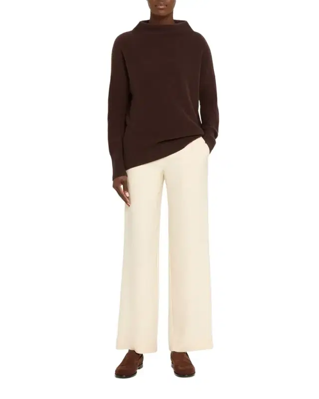 Vince Boiled Cashmere Turtleneck Pullover