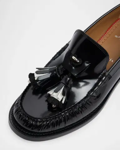 Christian Louboutin Men's Orlando Leather Tassel Penny Loafers | Thumbnail 3 Christian Louboutin Men's Orlando Leather Tassel Penny Loafers | Thumbnail 3