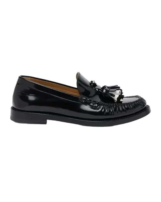 Christian Louboutin Men 's Orlando Leather Tassel Penny Loafers