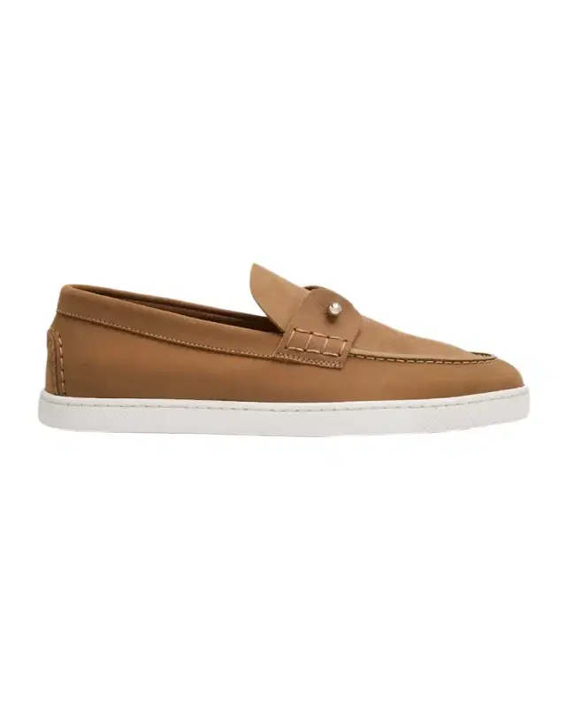 Christian Louboutin Chambeliboat Donna Leather Boat Shoes