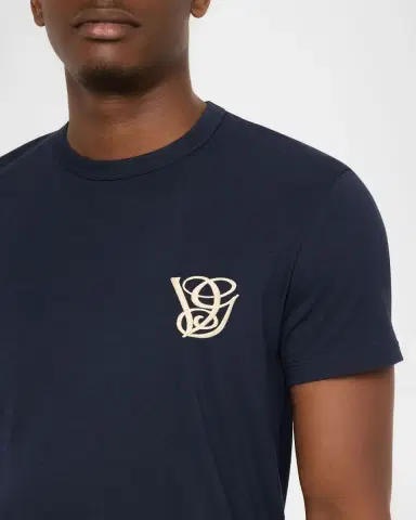 Valentino Garavani Men's Jersey Embroidered Moonogram T-Shirt | Thumbnail 5