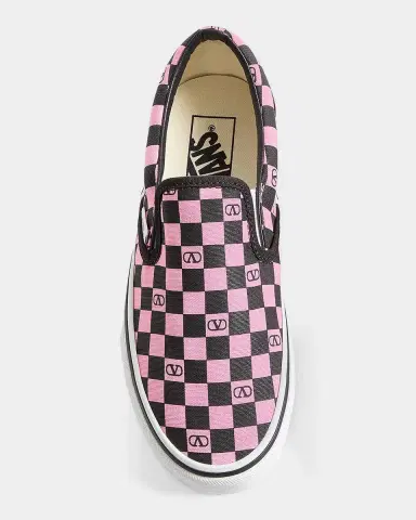 Valentino Garavani x Vans Classic Slip-On Checkerboard Shoes | Thumbnail 4 Valentino Garavani x Vans Classic Slip-On Checkerboard Shoes | Thumbnail 4