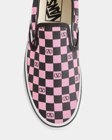 Valentino Garavani x Vans Classic Slip-On Checkerboard Shoes | Thumbnail 5 Valentino Garavani x Vans Classic Slip-On Checkerboard Shoes | Thumbnail 5