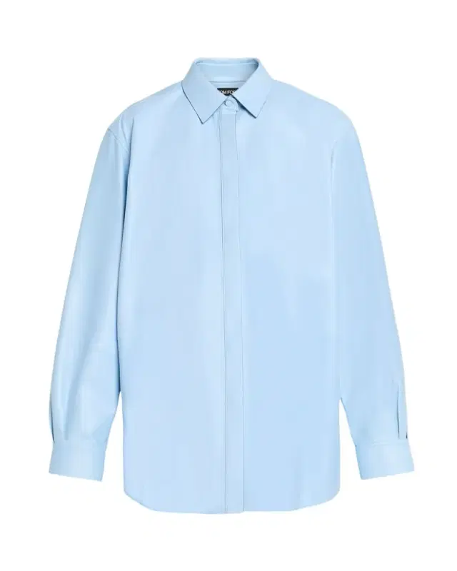 TOM FORD Leather Shirt Jacket